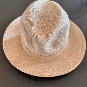 KOKIN New York Tan Straw Women’s Fedora NWOT